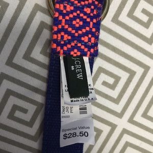 J. Crew Factory Accessories - Patterned J.Crew Factory Belt NWT J. Crew Factory Accessories - Patterned J.Crew Factory Belt NWT